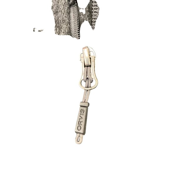 Orvis Mens Black Zip-Up Polyester Vest Size M SKU 8436 - Picture 7 of 16